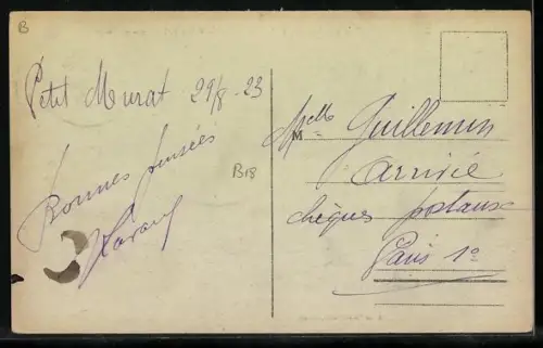 AK La Celle-Dunoise /Creuse, Vue sur le Clos Bertrand et la Vallée de la Creuse en amont