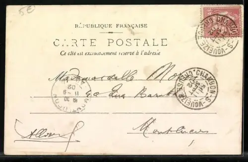 AK Chambon, Le Gros Beffroi, XIIe Siècle