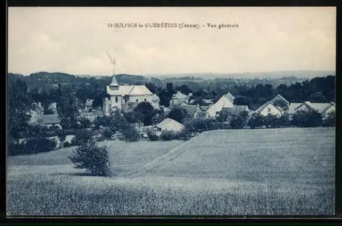 AK St-Sulpice-le-Guérétois /Creuse, Vue générale