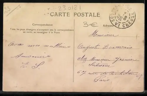 AK La Souterraine /Creuse, Vue générale