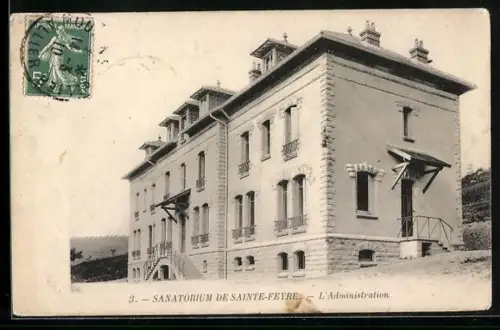 AK Sainte-Feyre, Sanatorium de Sainte-Feyre, L`Administration