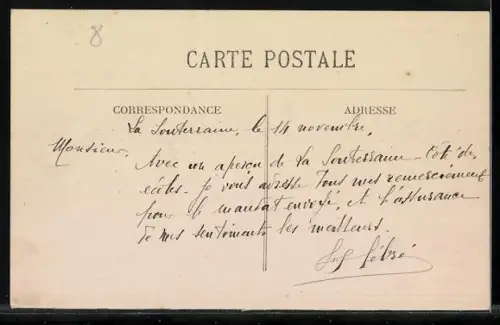 AK La Souterraine /Creuse, École de Filles, École de Garcons, Caisse d`Épargne