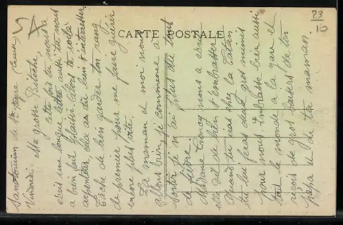 AK Ste-Feyre /Creuse, Vue intérieure d`une chambre de l`ancien pavillon du sanatorium des instituteurs et institutrices