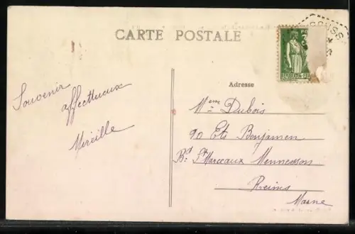 AK Châtelus-le-Marcheix /Creuse, Usine de Clos Bouty au bord de la rivière