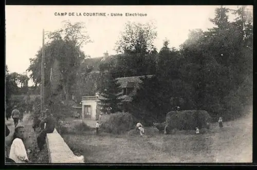 AK La Courtine, Usine Électrique du Camp de La Courtine