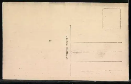 AK Chambon-sur-Voueize /Creuse, Intérieur de l`Église Sainte-Valérie, Monument historique