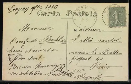 AK Croze /Creuse, Vue Générale