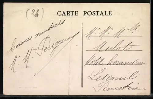 AK Evaux-les-Bains /Creuse, Grand Moulin sur la Vouelze route de Chambon