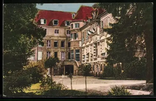 AK Évaux-les-Bains /Creuse, Le Grand Hôtel et Établissement Thermal