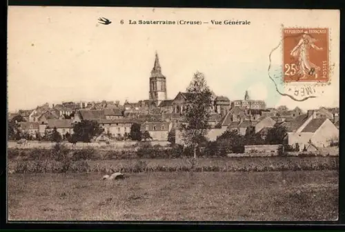 AK La Souterraine /Creuse, Vue Générale