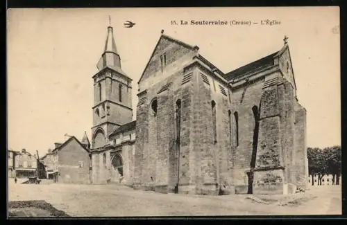 AK La Souterraine /Creuse, L`Église