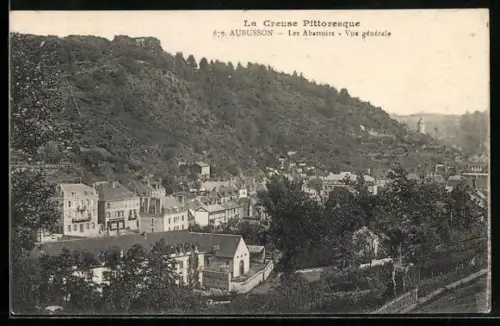 AK Aubusson /Creuse, Les Abattoirs, Vue générale