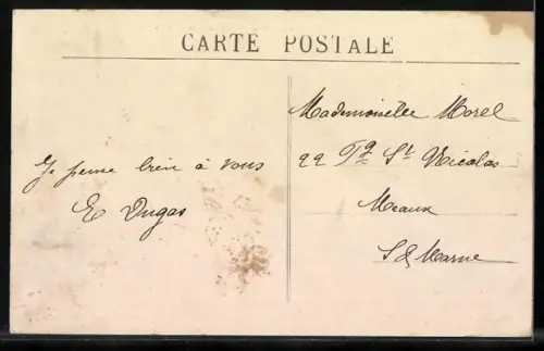 AK Bonnat /Creuse, Château de Beauvais