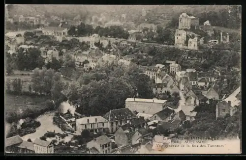 AK Aubusson /Creuse, Vue générale de la Rue des Tanneurs