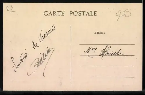 AK Guéret /Creuse, Le Jardin public, Le Musée et la Chapelle