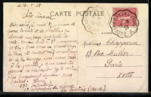 AK Lavaveix-les-Mines /Creuse, Paysage sur la Creuse avec moulin et arbres en arrière-plan