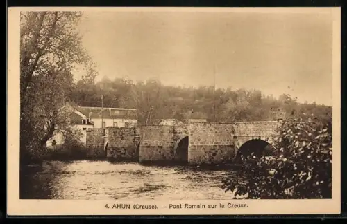 AK Ahun /Creuse, Pont Romain sur la Creuse