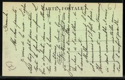 AK La Courtine /Creuse, La Gare et le Quartier de la Ganne, casernements de la 1re Brigade d`Infanterie