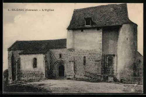 AK Glénic /Creuse, L`Église
