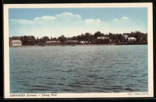 AK Jarnages /Creuse, Étang Neuf