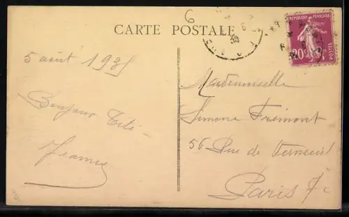 AK Auzances /Creuse, Vue Générale