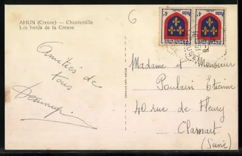 AK Ahun /Creuse, Les bords de la Creuse