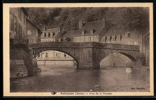AK Aubusson /Creuse, Pont de la Terrade