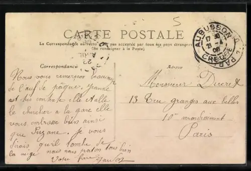 AK Aubusson /Creuse, Les Bords de la Creuse