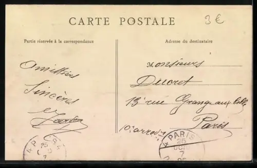 AK Aubusson, Le Quai Vaveix, Vue d`ensemble