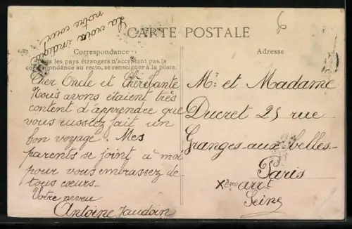 AK Aubusson /Creuse, La Terrade, Les Bords de la Creuse