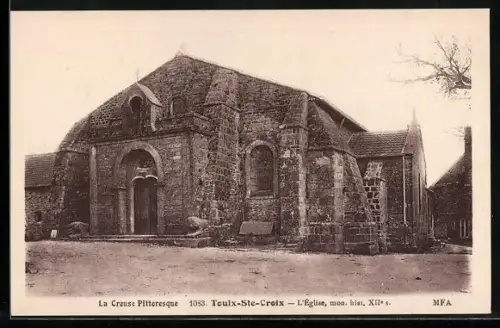 AK Toulx-Sainte-Croix /Creuse, L`Église