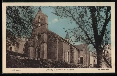 AK Crocq /Creuse, La Chapelle