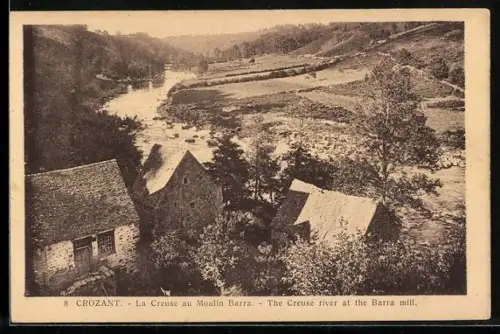 AK Crozant, La Creuse au Moulin Barra