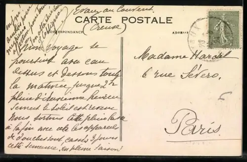 AK Évaux-les-Bains /Creuse, Vue d`ensemble