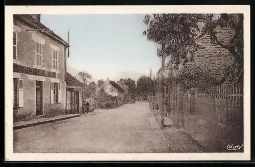 AK Nouzerines /Creuse, Route de Boussac