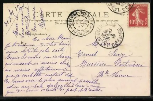 AK La Souterraine /Creuse, Vue générale