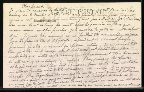 AK La Courtine /Creuse, Vue générale du camp