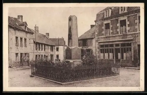 AK Ajain /Creuse, Monument aux Morts