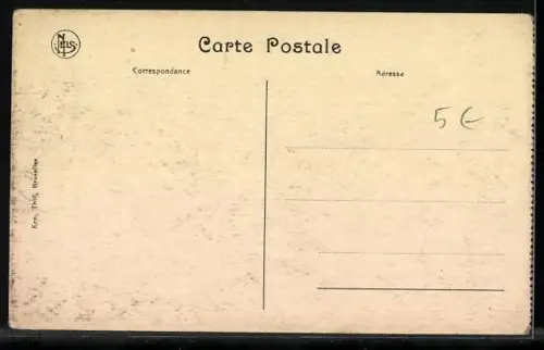 AK Anvers, Avenue De Keyser, Strassenbahn