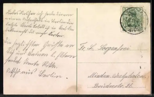 AK Berlin, Schlossplatz mit Strassenbahnen aus der Vogelschau