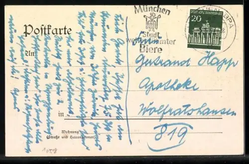 AK Berlin, Potsdamerbrücke und Potsdamerstrasse mit Strassenbahnen aus der Vogelschau