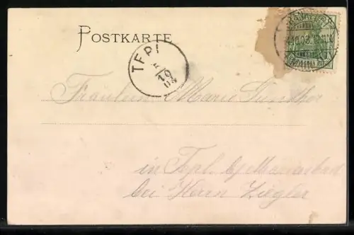 AK Frankfurt a. M., Bahnhofsplatz mit Strassenbahn