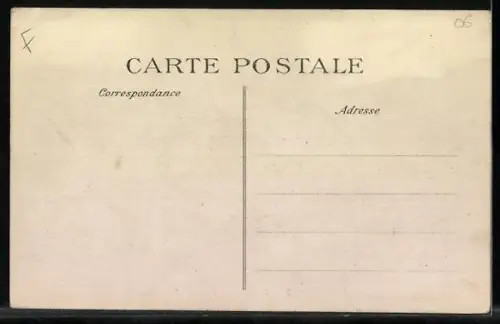 AK Nice Havrais, Perspective de l`Avenue Reine Élisabeth, Strassenbahn