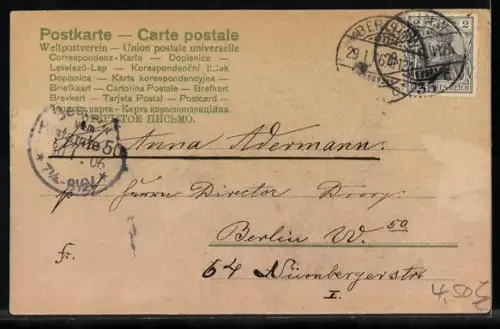 AK Berlin, Molkenmarkt, Stralauerstrasse und Rathaus mit Strassenbahn