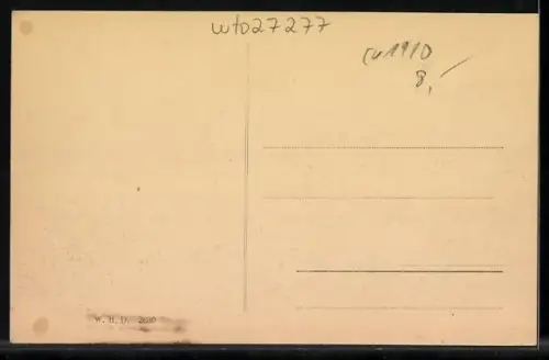 AK München, Strassenbahn fährt durchs Isartor