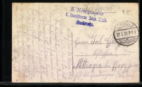 AK Liege, Pont des Arches, Strassenbahn