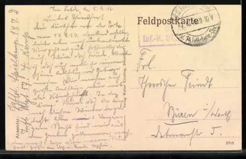 AK Cerny, Hacketauer-Denkmal