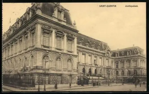 AK Saint-Quentin, Partie am Justizpalast