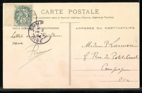 AK Sissonne, Un coin de campement