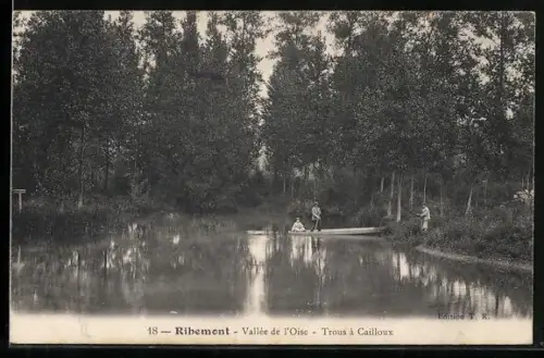 AK Ribemont /Vallée de l`Oise, Trous à Cailloux